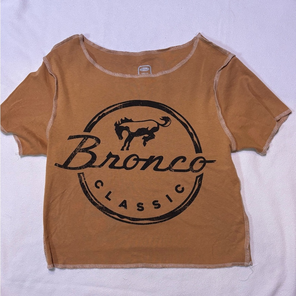 Classic Women's Tan Croptop